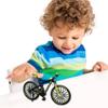Kakalote Mini Finger Bikes, 1:10 Scale Alloy Mountain Bicycle Model Desktop Decoration Crafts for Cycling Lovers Birthday Party Gifts (Green) view 4