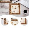 Baoblaze Zen Garden Kit Desk Decor Accessories with Rake Pebbles Decorative Elegant Wooden Zen Sand Garden for Desktop Meditation Home view 4