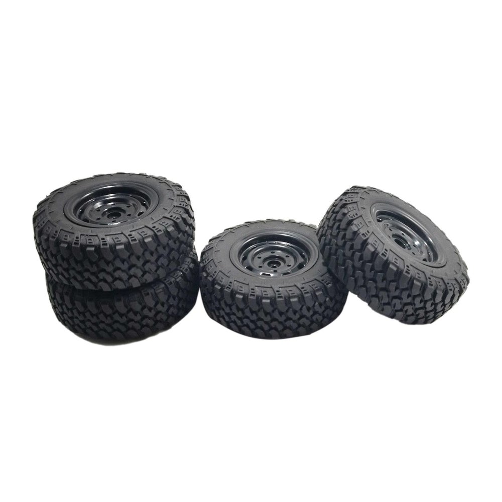 4Pcs 1:12 Scale RC Wheel Tires Supply DIY Accessory for MN82 MN168 MN99