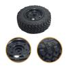 4Pcs 1:12 Scale RC Wheel Tires Supply DIY Accessory for MN82 MN168 MN99 view 2
