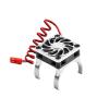 Aluminum 6061-T6 Alloy High Speed Cooling Fan 18000 RPM Compatible with 36mm Motor for Traxxas 1:16 Mini Maxx/Mini Slash/XRT VXL 3S / 1:8 Jato 2S 4S Upgrade Parts - Silver view 1
