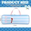 Aliceset Mahjong Rack Storage Bag 21 x 6.5 x 2 Inches Mahjong Gifts for Women Mah Jong Tile Bags with Zipper for Tiles and Pushers Rack Storage Bags Gifts Accessories(Only Bag)(Blue Stripes) view 2