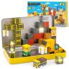 Aywewii Travel Magnetic Blocks 45 PCS Travel Toys for Kids Ages 3-5, Magnet Building Cubes STEM Learning Set with Iron Case - Portable Building Toys for Boys and Girls (Construction Edition 1) view 1