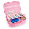 HHZ Carrying Case Compatible with Little Tikes Story Dream Machine Books Starter Set and Character, Kids Toys Protective Storage Waterproof Portable Case, Loose-leaf Extra Storage (Pink, Box Only) view 1
