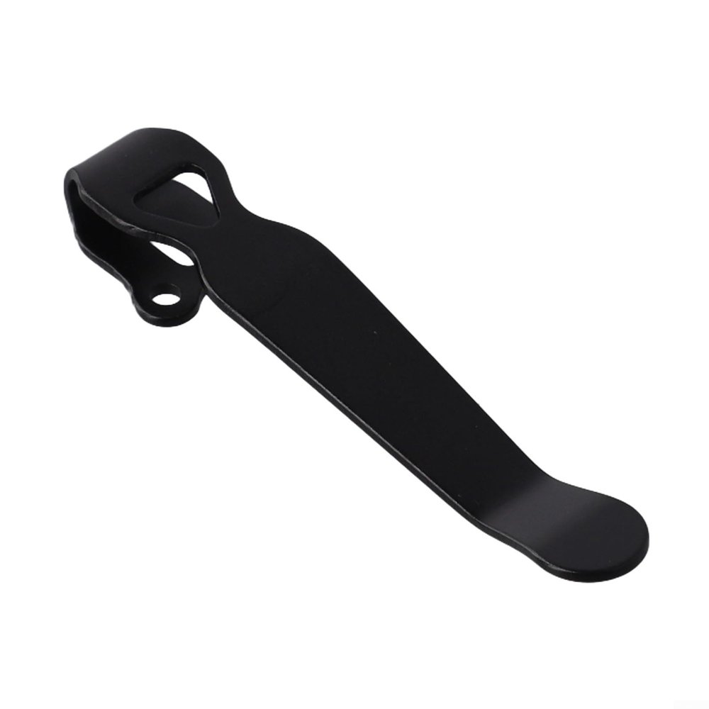 Deep Carry Pocket Clip, Alloy Steel Replacement Parts For Benchmade For Emerson Compatible With 551 710 730 Dominator Models(Black)