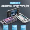 RG35XX H Linux Retro Handheld Game Console 35xx H with a 64G Card Pre-Loaded 5570 Games,RG35XXH 3.5'' IPS Screen Supports 5G WiFi Bluetooth HDMI and TV Output (RG35XXH-Purple-NEW) view 2