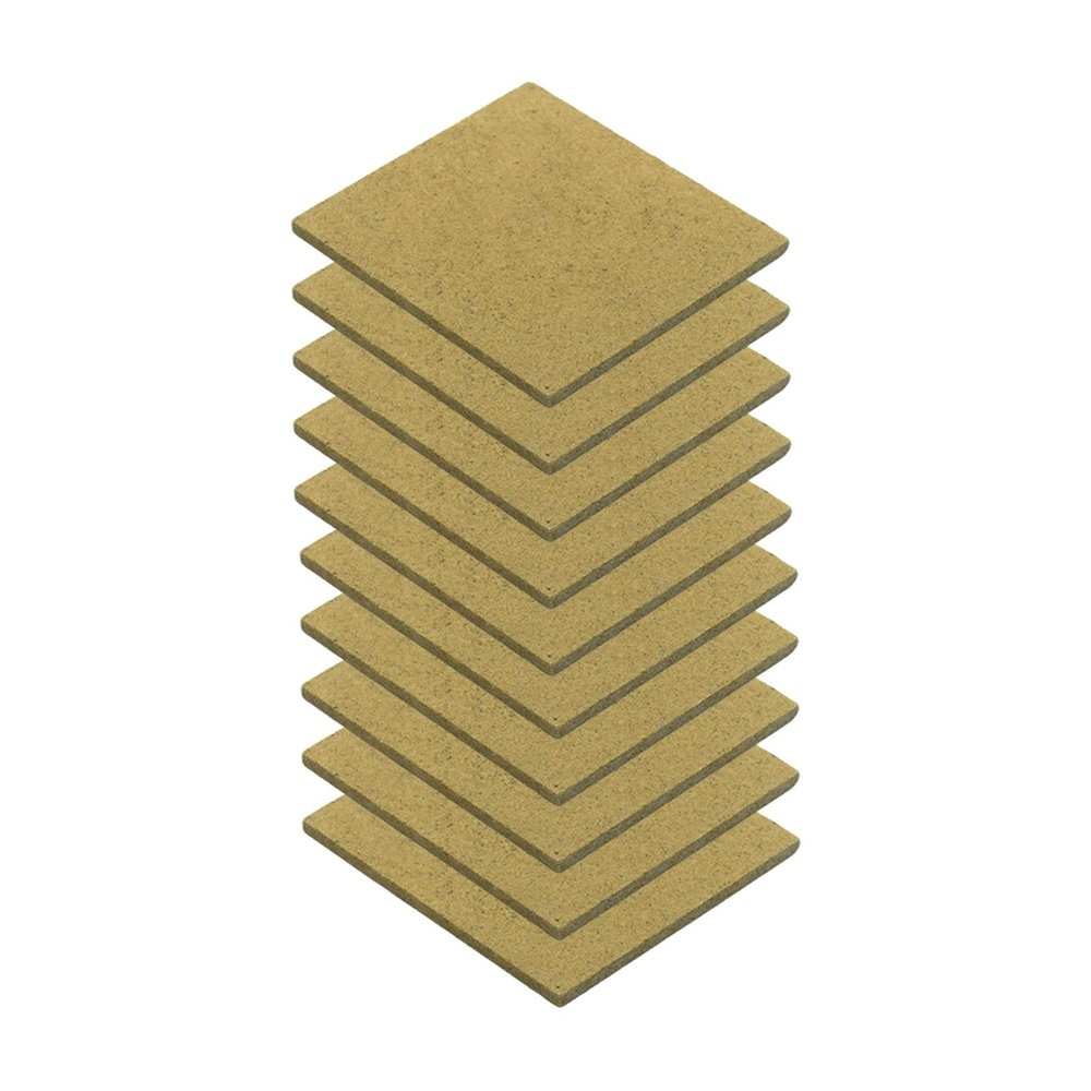 kowaku 10Pcs Building Model Baseplates House Building Bottom Plates Model Making Baseboard for Projects Micro Landscape Hobby Crafts, 12cmx12cm