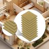 kowaku 10Pcs Building Model Baseplates House Building Bottom Plates Model Making Baseboard for Projects Micro Landscape Hobby Crafts, 12cmx12cm view 3