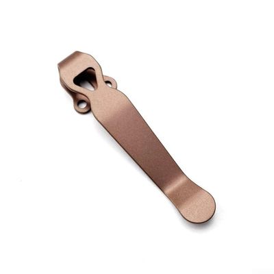 Deep Carry Pocket Clip, Alloy Steel Replacement Parts For Benchmade For Emerson Compatible With 551 710 730 Dominator Models(Rose Gold)