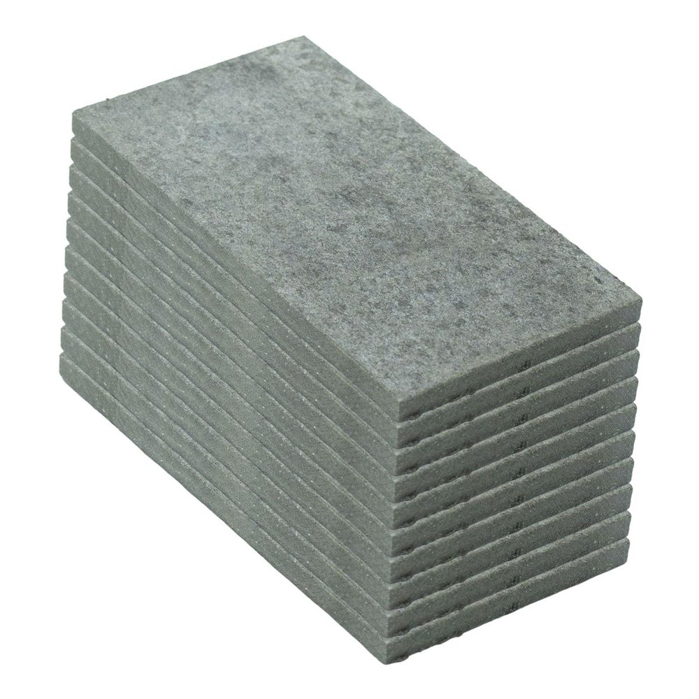 JunZheHub 10Pcs Cement Brick Model House Building Construction Model Floor Board Scene Block Making Material, 6x12cm