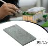 JunZheHub 10Pcs Cement Brick Model House Building Construction Model Floor Board Scene Block Making Material, 6x12cm view 4
