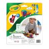 Crayola PIP-Mobiles Rolling Chassis Accessory for Magnetic Building Tiles  Add Wheels to Crayola PIP-Tile Sets  STEM Learning Toy for Kids Ages 3+  Creative Educational Travel Toy - 2-Pack (Bold) view 2