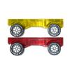 Crayola PIP-Mobiles Rolling Chassis Accessory for Magnetic Building Tiles  Add Wheels to Crayola PIP-Tile Sets  STEM Learning Toy for Kids Ages 3+  Creative Educational Travel Toy - 2-Pack (Bold) view 3
