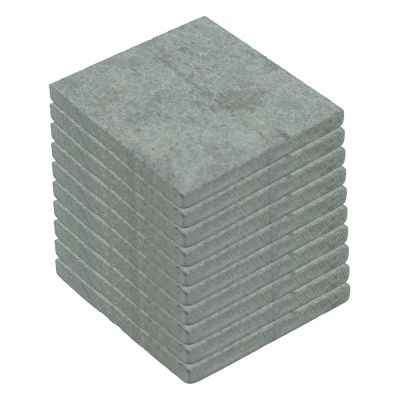 DYNWAVE 10 Pieces Cement Brick House Model Board Craft Crafting Modelling Building Scene Block Making Material Model House Building, 6x6cm