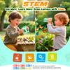 1000X Handheld Microscope for Kids : 4K 2.0" Screen Rechargeable Telescope and Camera Combo with 6 Slides, Perfect for Indoor Outdoor Exploration, Portable Edu for Age 3-12 Children view 3