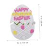 COOLHIYA 4PCS DIY Easter Egg Material Kit for Creative Handmade Shell Craft Supplies Early Educational Fun Easter Crafting view 2