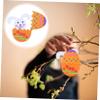 COOLHIYA 4PCS DIY Easter Egg Material Kit for Creative Handmade Shell Craft Supplies Early Educational Fun Easter Crafting view 3