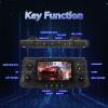 FVBADE 50000 in 1 R50 Ultra Handheld Game Console 4.5 inch IPS Screen Mini Retro Console 4000mAh Portable Pocket Arcade 12+ Mainstream Emulator 256G TF Card Transparent(Grey) view 3