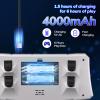 FVBADE 50000 in 1 R50 Ultra Handheld Game Console 4.5 inch IPS Screen Mini Retro Console 4000mAh Portable Pocket Arcade 12+ Mainstream Emulator 256G TF Card Transparent(White) view 4