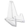 BUBEFSKD 8Pieces Coin Holder Clear Acryl Transparent Easel Stands Display Easel Post Card Storage Rack Acrylic Stand view 4