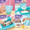 Easy Bake Freezy Bake Ice Cream Mixes Pack/Vanilla - Cookies N Cream and Candy Crunch/Strawberry - Shortcake and Sprinkle Delight/Chocolate - S'mores and Rainbow Chip view 3