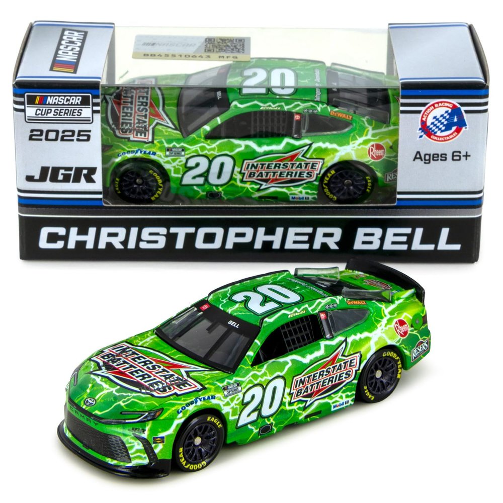 Christopher Bell 2025 Interstate Standard ARC Diecast Car 1:64 Scale