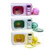 Miniature Oven Phone Charm with Sound Effects & LED Light for Kids Role Play Pretend Kitchen Toy ABS Keychain Accessory Educational Role Play Phone Decor view 3