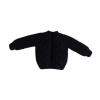 1/12 Scale Figure Clothes,Doll Accessories Knitted Cardigan Handmade Sweater Clothing Mini for 6inch Action Figures Doll, Black view 1