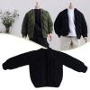 1/12 Scale Figure Clothes,Doll Accessories Knitted Cardigan Handmade Sweater Clothing Mini for 6inch Action Figures Doll, Black view 3