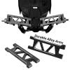 Aluminum Alloy Front & Rear Suspension Arms Set Upgrade Parts for Arrma 1/14 Typhon Grom 1/18 Granite Grom (Black) view 4