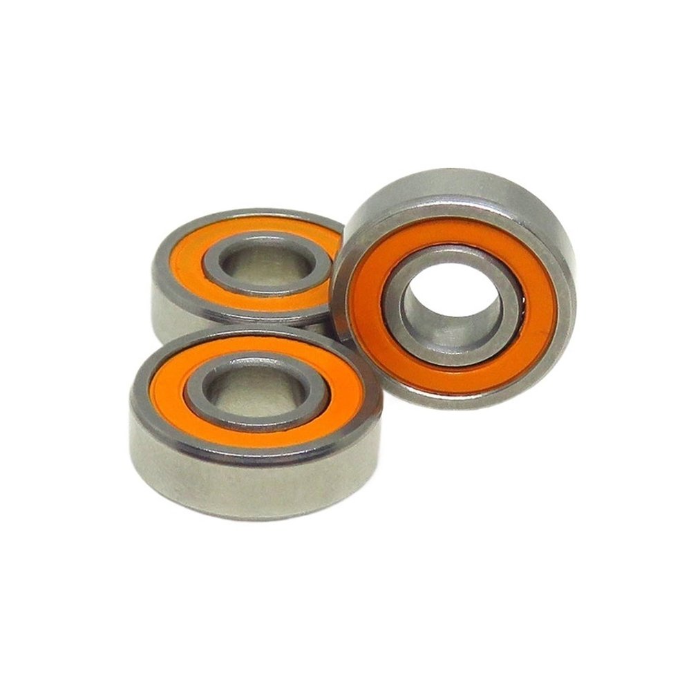 10 Pieces 5x13x4 S695C 2OS ABEC7 Hybrid Ceramic Bearing S695 2RS RS 5 * 13 * 4 rc car and Ree Stainless Steel Ceramic Ball Bearing