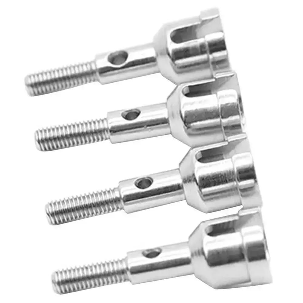 4Pcs Wheel Axles 1 18 RC Car Buggy Spare Parts Compatible with A949 A959 A969 A979 K929 Off Road Toy Vehicle Accessories
