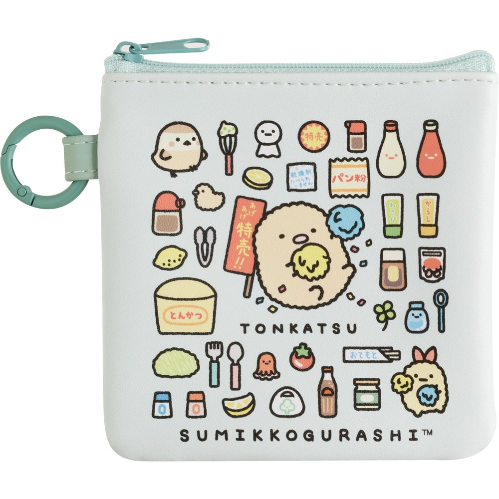 San-X Sumikko Gurashi Flat Pouch Tonkatsu CA78603