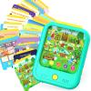 Kids Learning Tablet Educational Learning Pad for Toddlers 2-5 to Learn Alphabets, Numbers, Foods, Time, Music, Talking Cards for ToddlersLearning Educational Toy Kids Gifts view 1