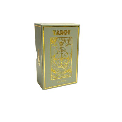 Vieux Monde Express Sage Edition Tarot Deck | Classic Tarot Design and Gold Foil