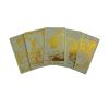 Vieux Monde Express Sage Edition Tarot Deck | Classic Tarot Design and Gold Foil view 2