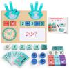 Coziyee Preschool Learning Toys for Kids 3-5 Years Old, Wooden Montessori Toys, Educational Math Manipulatives Number Counting Blocks for Boys Girls Birthday Gifts view 1