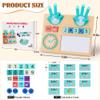 Coziyee Preschool Learning Toys for Kids 3-5 Years Old, Wooden Montessori Toys, Educational Math Manipulatives Number Counting Blocks for Boys Girls Birthday Gifts view 2