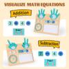 Coziyee Preschool Learning Toys for Kids 3-5 Years Old, Wooden Montessori Toys, Educational Math Manipulatives Number Counting Blocks for Boys Girls Birthday Gifts view 4