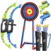 Bow and Arrow Toys for Kids, 2 Pack LED Light Up Archery Set Outdoor Indoor view 1