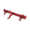DIQYRS Compatible with MN for MN82 LC79 1/12 RC Car Parts Remote Control Car Accessories Metal Upgraded Rear Bumper Trailer Hook Rc Bumper(Red) view 1