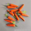 10Pcs Miniature Carrot Models, Artificial Vegetables for Mini Kitchen Decoration, Party Supplies view 1