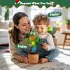 Ayeboovi Rechargeable Dancing Talking Cactus Toy for Baby Toddler,Singing Mimicking Recording Repeating with 120 Songs, Tummy time Toys for Girls Boys, Birthday or Chirstmas Gifts view 4