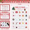 Hoolerry 30 Pcs Scavenger Hunt for Kids Road Trip Game Car Spring Summer Wedding Scavenger Hunt Cards Travel Activities Camping Games Outdoor Indoor Seek Activity for Kids Adults (Christmas) view 2