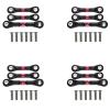 Compatible with Tamiya for TT-02 TT-02T 1/10 RC Car Upgrade Parts Modification Accessories 12Pcs Steering Link Rod Servo RC Car Accessories view 1