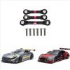 Compatible with Tamiya for TT-02 TT-02T 1/10 RC Car Upgrade Parts Modification Accessories 12Pcs Steering Link Rod Servo RC Car Accessories view 3