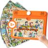 Think Academy Learning Pad for 5+, Age-Optimized Screen-Free Educational Learning Tablet, Learn to Read Phonics Flash Cards with Alphabet, Words, Numbers, Music, Preschool Learning Activities for Kids view 1