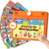 Think Academy Learning Pad for 4+, Age-Optimized Screen-Free Educational Learning Tablet, Learn to Read Phonics Flash Cards with Alphabet, Words, Numbers, Music, Preschool Learning Activities for Kids view 1