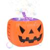 Halloween Bubble Machine - Pumpkin Bubblee Blower Automatic Maker, Fun Outdoor Party Toy | Light And Sound Bubblle Machine for Boys Girls Party Organizers Event Planners Park Backyard Garden view 1