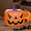 Halloween Bubble Machine - Pumpkin Bubblee Blower Automatic Maker, Fun Outdoor Party Toy | Light And Sound Bubblle Machine for Boys Girls Party Organizers Event Planners Park Backyard Garden view 2